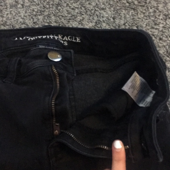 Black super stretch jeans - Picture 3 of 5